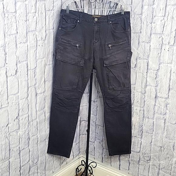 GRINDHOUSE Black Denim Men'sJeans Waist 34